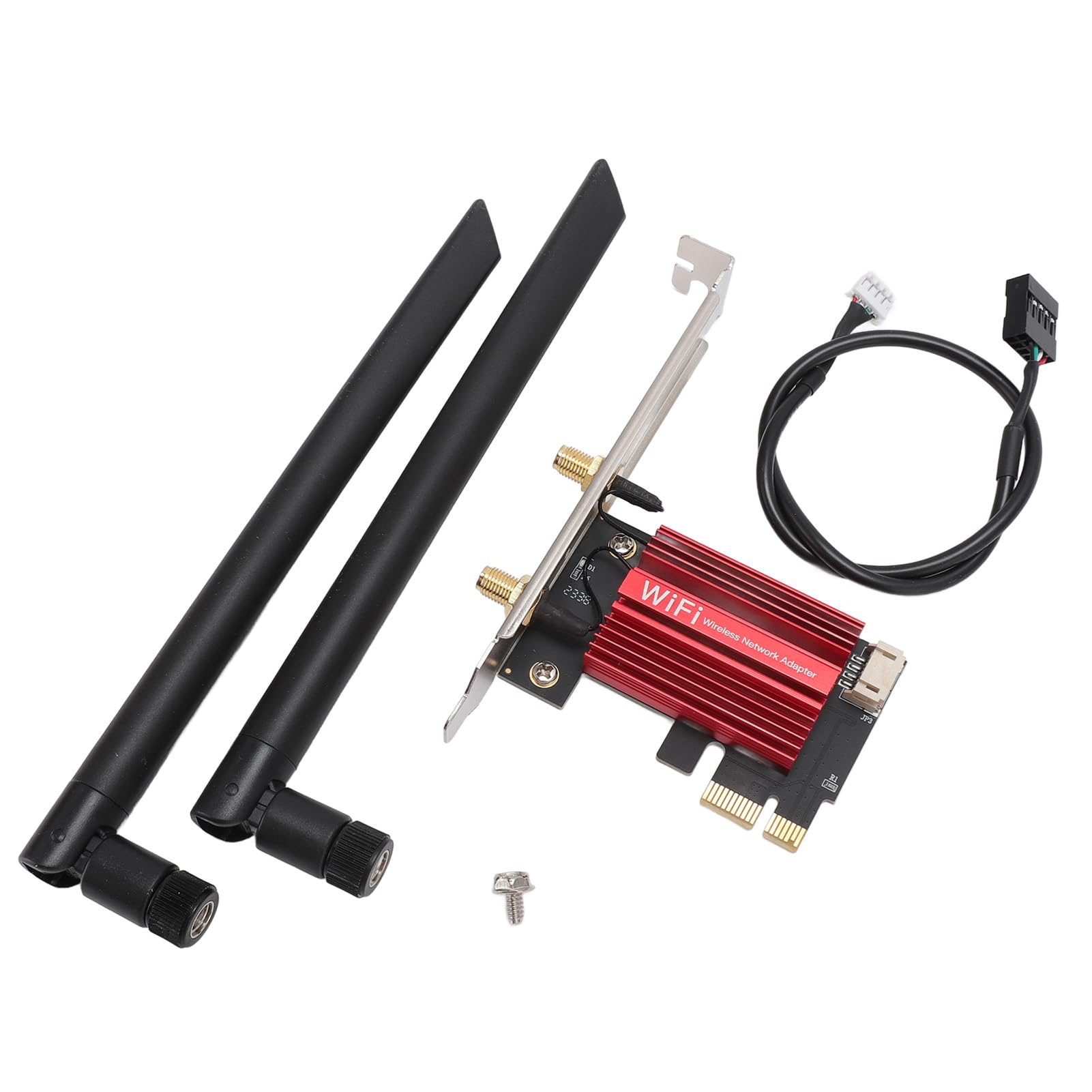 Elprico Adattatore di Rete Wireless, Adattatore di Rete WiFi Dual Band 2.4G 5G, Adattatore per Scheda di Rete Wireless PCIE RTL8821CE PRO AW CB304NF