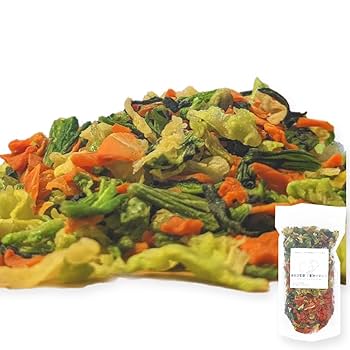 Amazon | 獣医師監修 小動物用フード 野菜ミックス おやつ