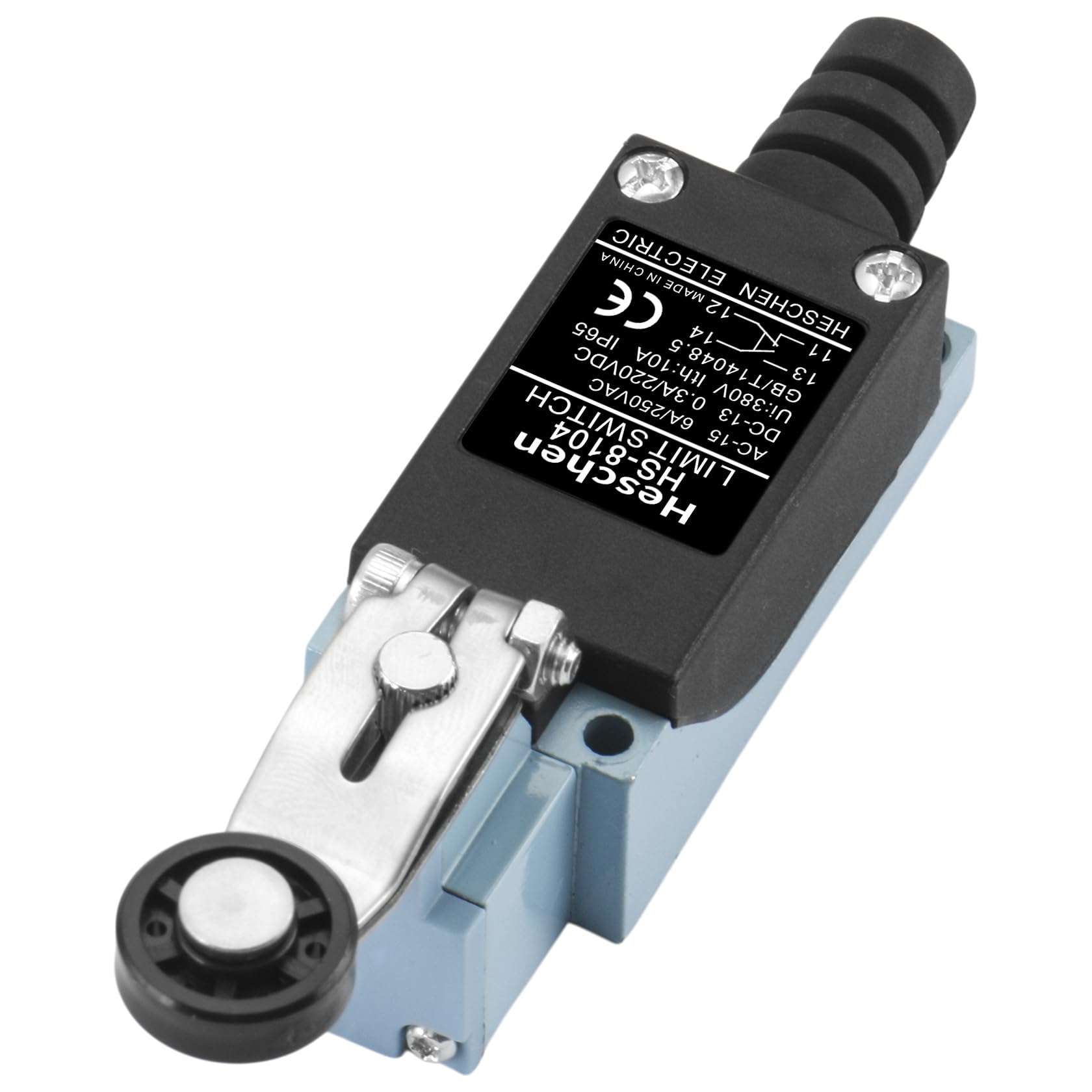 Heschen Cntd wyłącznik krańcowy TZ-8104 dźwignia obrotowa 10 A 250 V AC SPDT Momentary do frezarek CNC plazmowych IP65