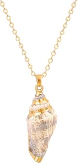 AobeiPearl 18K Gold Plated Moon Star Lion Evil Eye Heart Cross Pendant Choker Necklace - Layering Jewelry for Women