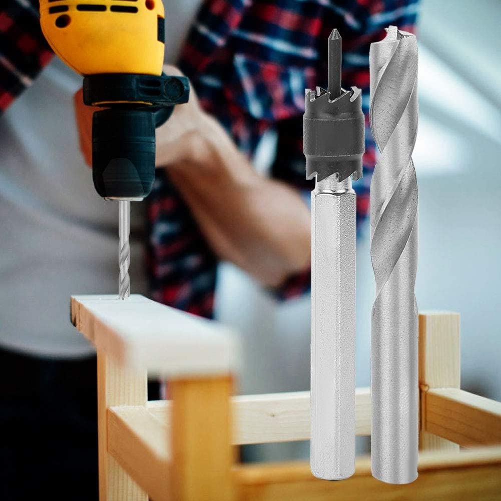 Treki 10PCS Cortador de Soldadura por Puntos HSS Brocas para Puntos de Soldadura 3/8" & 5/16" Separador de Panel para Taladro Eléctrico Herramienta de Trabajo de Cuerpo Automático