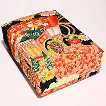 ちりめんの裁縫箱 ちりめん文庫箱 裁縫箱（中） – ジェイハンズ 京都
