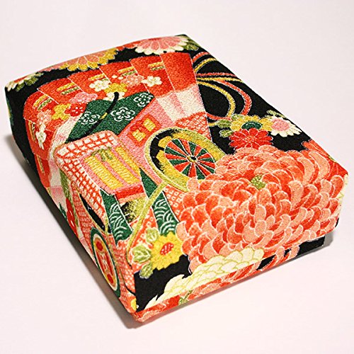 Amazon.co.jp: 道具箱 お裁縫箱 小物入れ ちりめん文庫箱（中