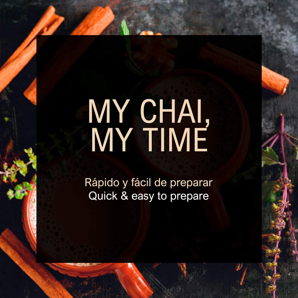 Chailatte instantaneo con masala ESENCIAS DE INDIA doypack 300g