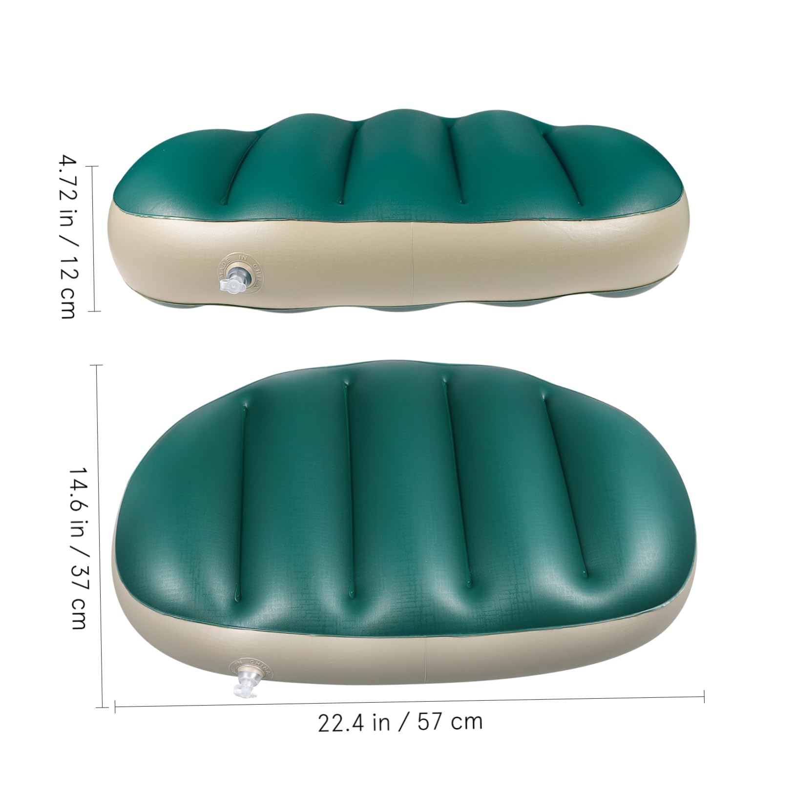 VANZACK Fishing Boat Seat Pad Set by Inflatable PVC Seats Gel Padding for Kayak Boat Random Color