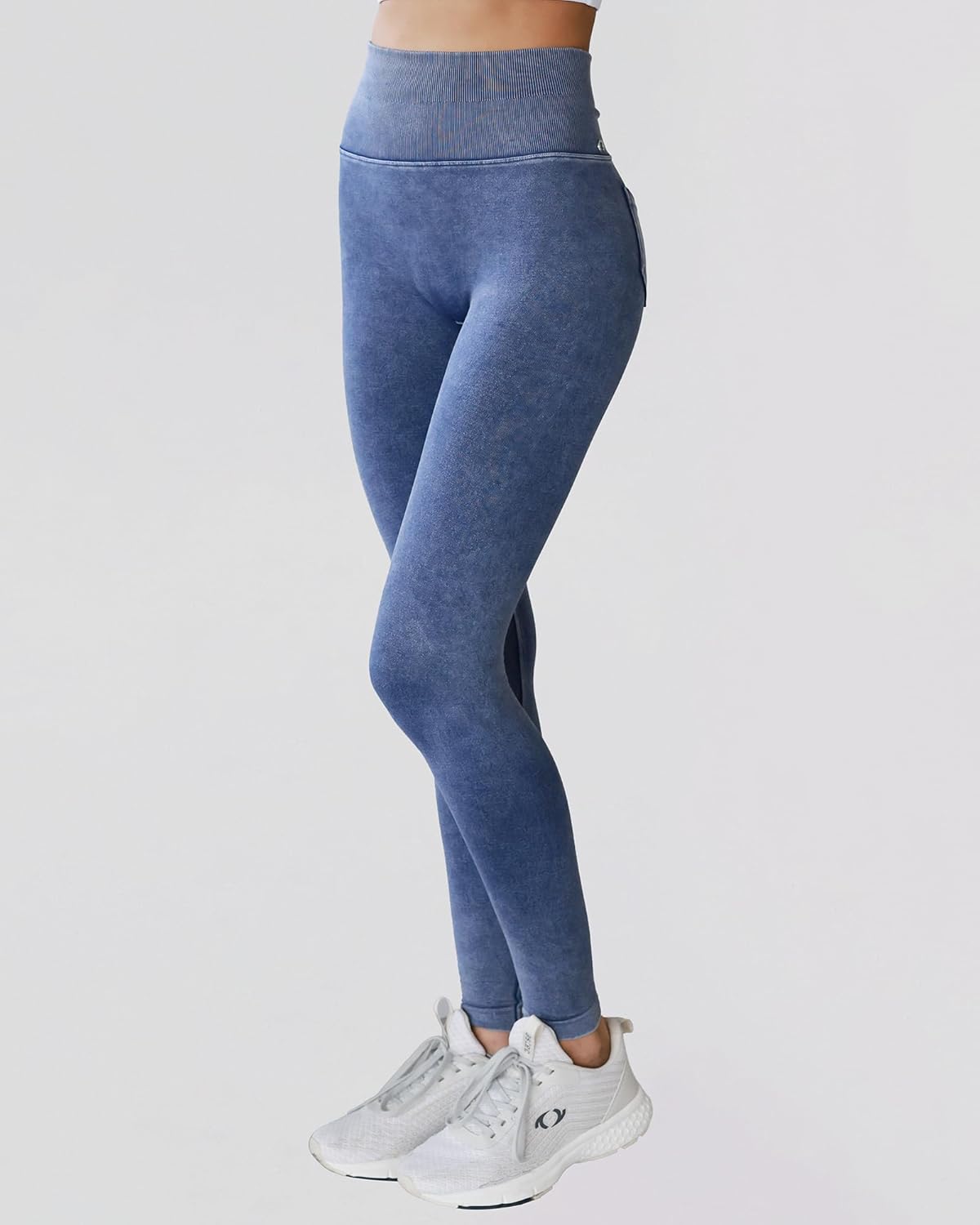 Women's Jeggings High Waisted Tummy Control Stretchy Jeans Denim Leggings with Pockets - Image 3