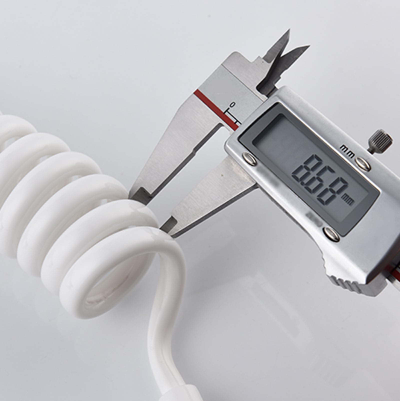 Elastyczny sprężynowy spiralny wąż prysznicowy bidet - 118,11 cala G1/2 wielokolorowy wąż prysznicowy Teles dla łatwego użycia i dostosowywania, idealny do domowych akcesoriów łazienkowych