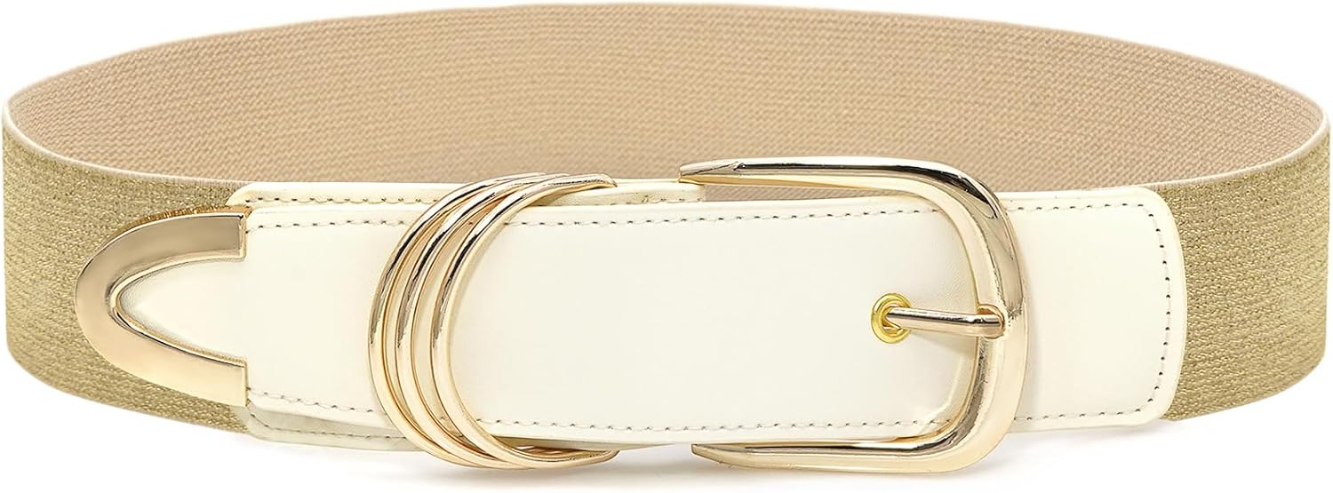 Wide Elastic Belts for Women Dresses Stretchy Cinch Waist Belts