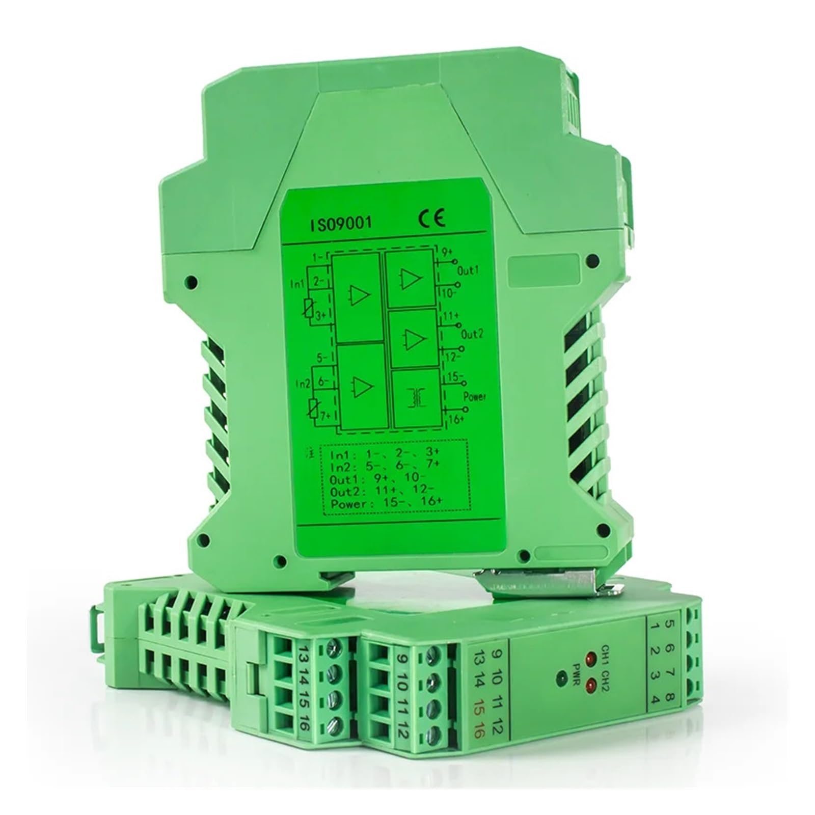 Transmetteur PT100 RTD double sortie 4-20mA pour dupliquer le signal thermique de four