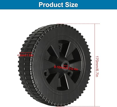 Miniatura 3 de 7 pulgadas 70-05-104 DGF493BNP DGH474CRP Ruedas de repuesto para ruedas de parrilla Dyna Glo DGF510SBP DGH450CRP DGH450CRP-D DGH450CRP-D DGB494SPB