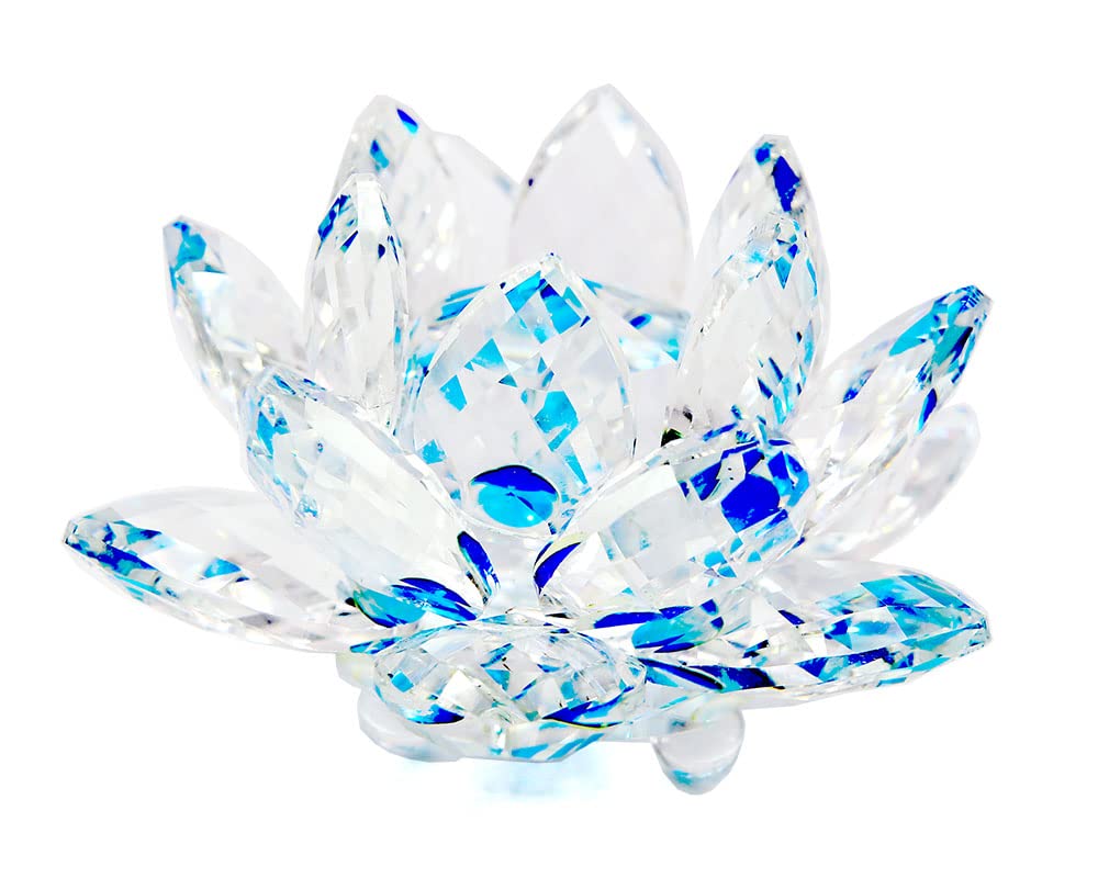 夏氏瑠璃　中国ガラス工芸　ティーポット置物　蓮の花装飾 夏氏瑠璃 中国ガラス工芸 ティーポット置物 蓮の花装飾 夏氏瑠璃