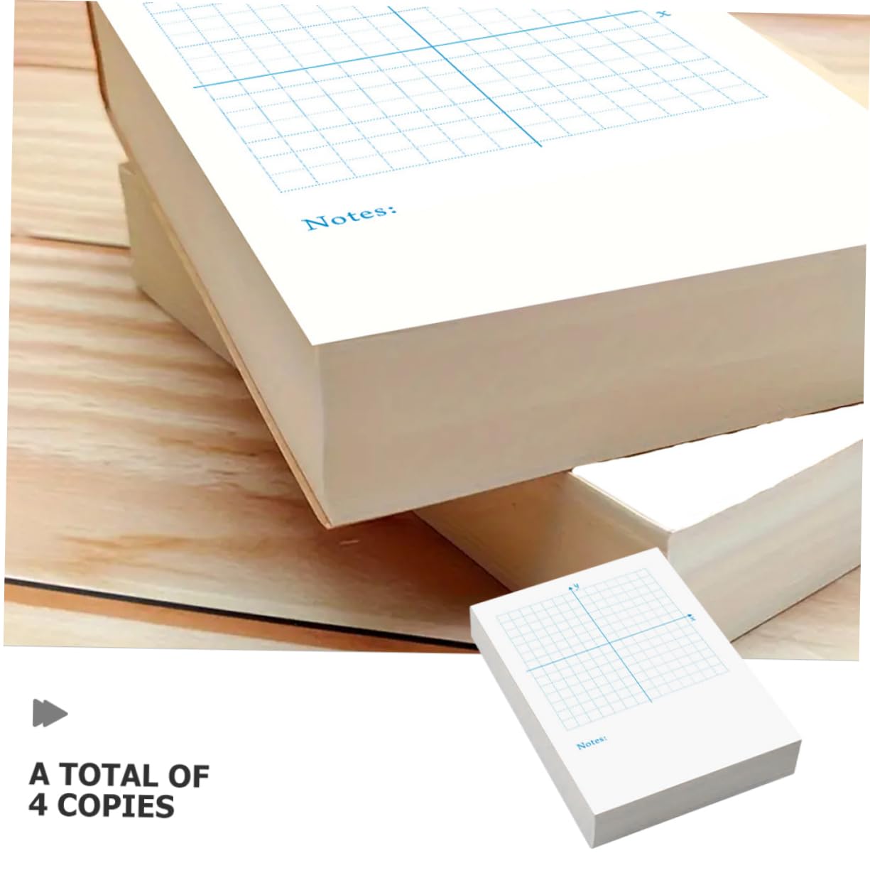 ARTIBETTER 3 Stück 4 Zahlenlinien Übungsheft Mathe Zeichenpapier Mathematik Klassenzimmer Achsen Millimeterpapier Millimeterpapier Für Mathematik Notizbuch Millimeterpapier