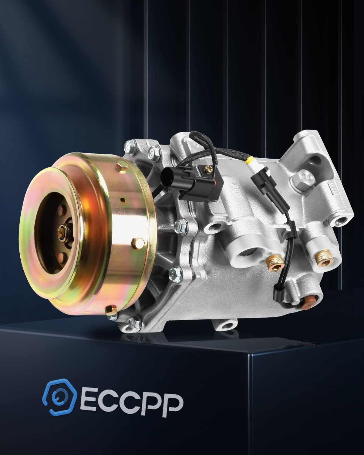 ECCPP AC Compressor 1997-2003 fit for M-itsubishi Montero Sport 3.0L 1999-2004 for M-itsubishi Montero Sport 3.5L Air Conditioning Compressor