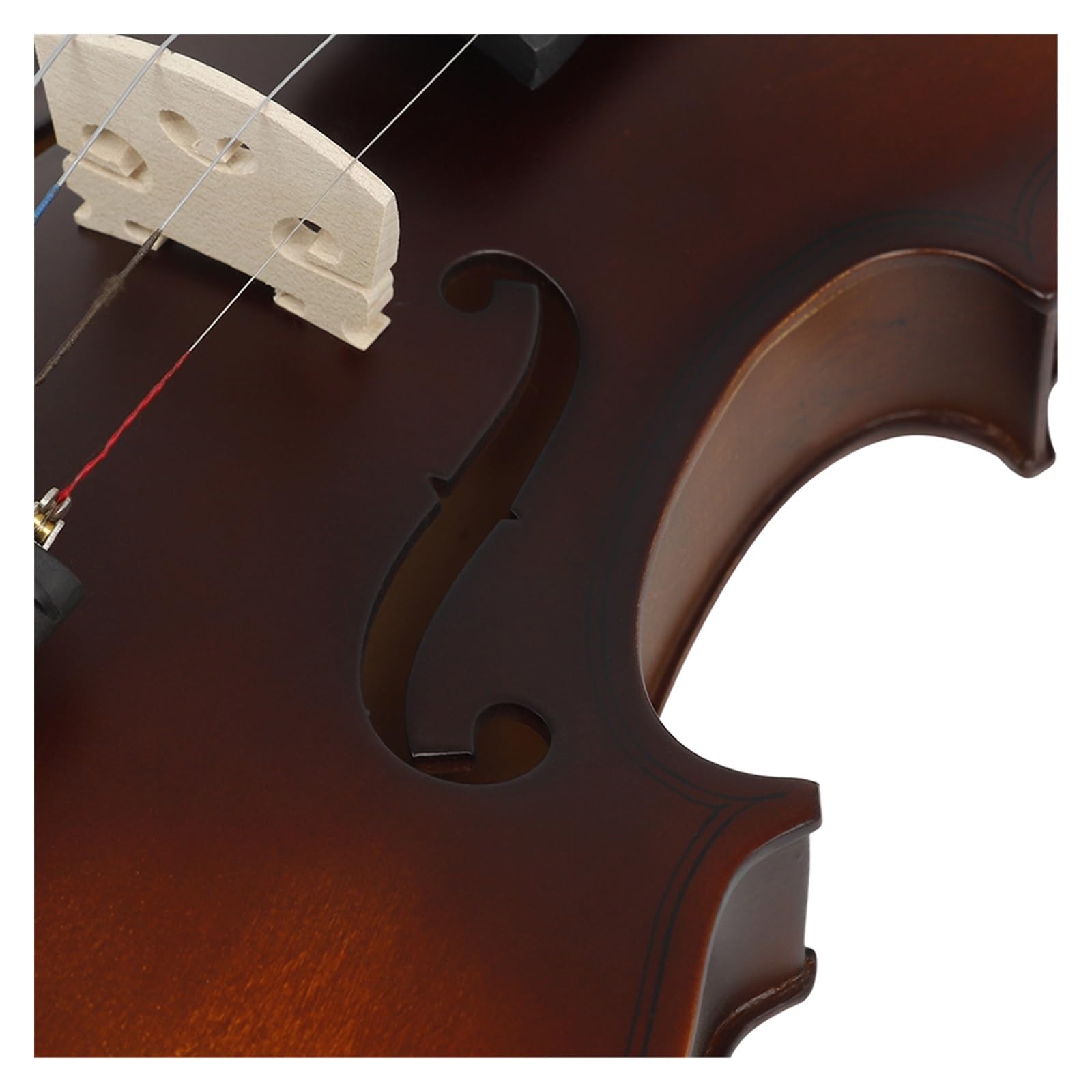 Violini Violino Opaco 4/4 Violino Acustico in Legno Massello Violino in Tiglio Strumento Musicale Professionale con Custodia per Principianti