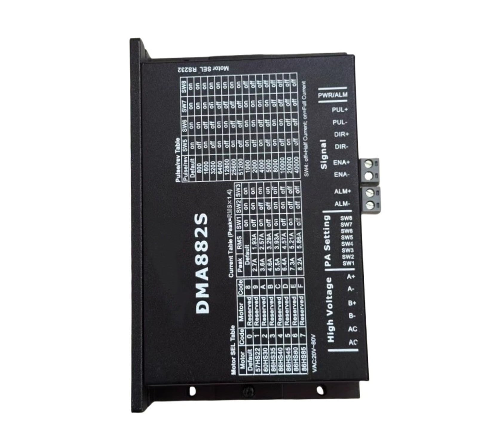 Módulo analógico PLC DMA882S Original