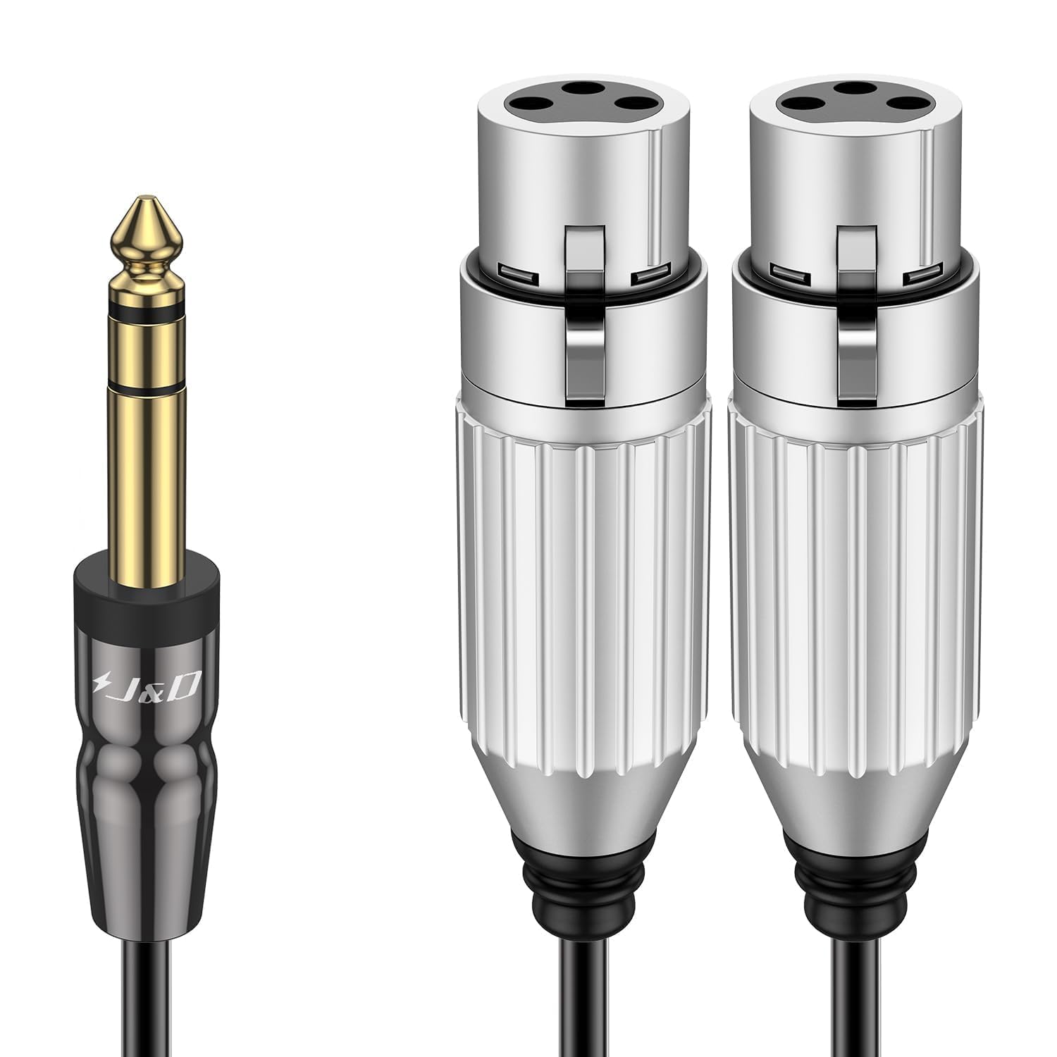 SY0163-15 1,5 m Dual RCA Maschio a Doppio Cavo Audio Maschio da 6,35 mm