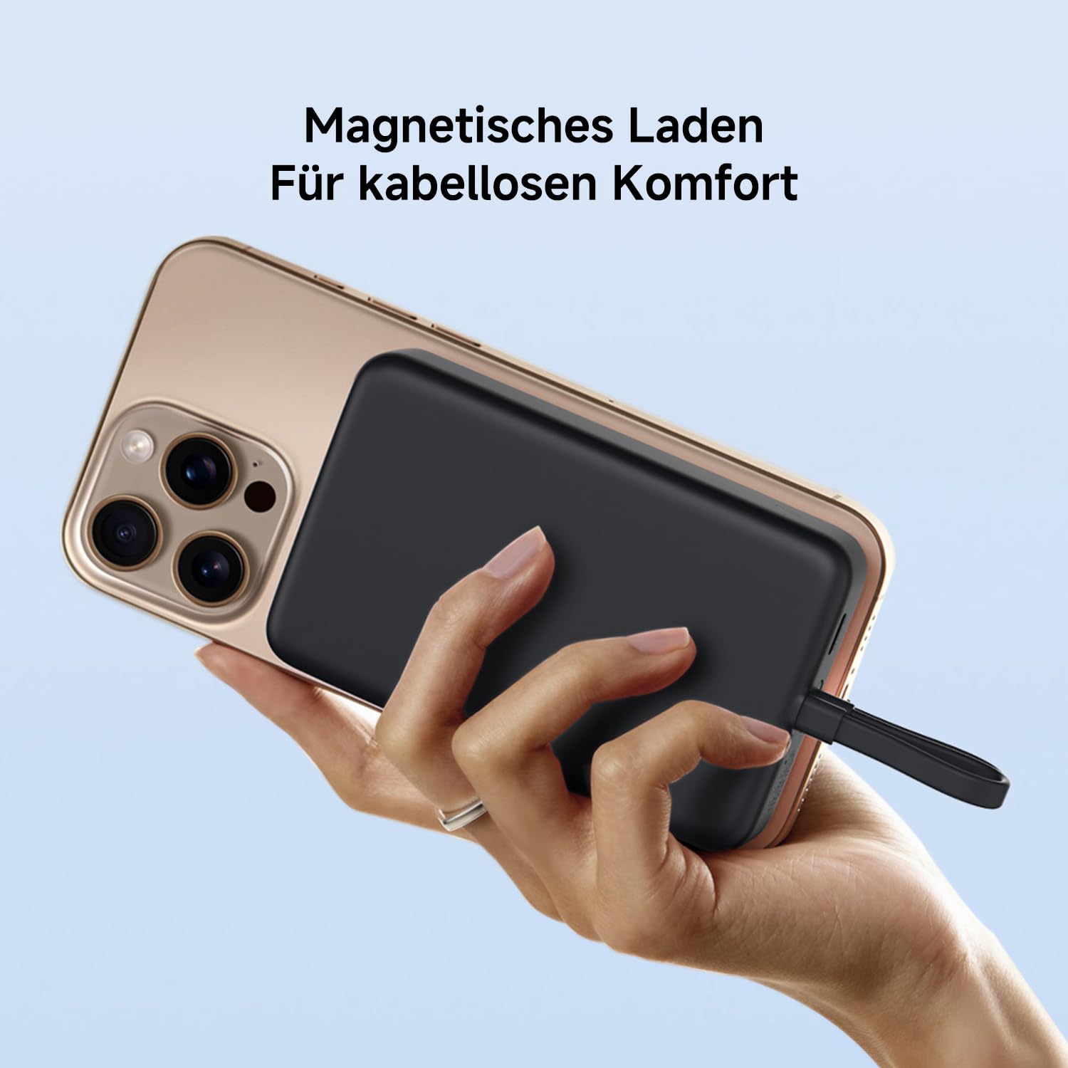 Xiaomi 33W Magnetic Power Bank 10000mAh, ultraschnelles Aufladen, große Kapazität，sofortiges kabelloses Laden, 2 Times for iPhone 16 Pro, Starke 13N Magnetkraft, Magsafe für iPhone 16 15 14 13 12