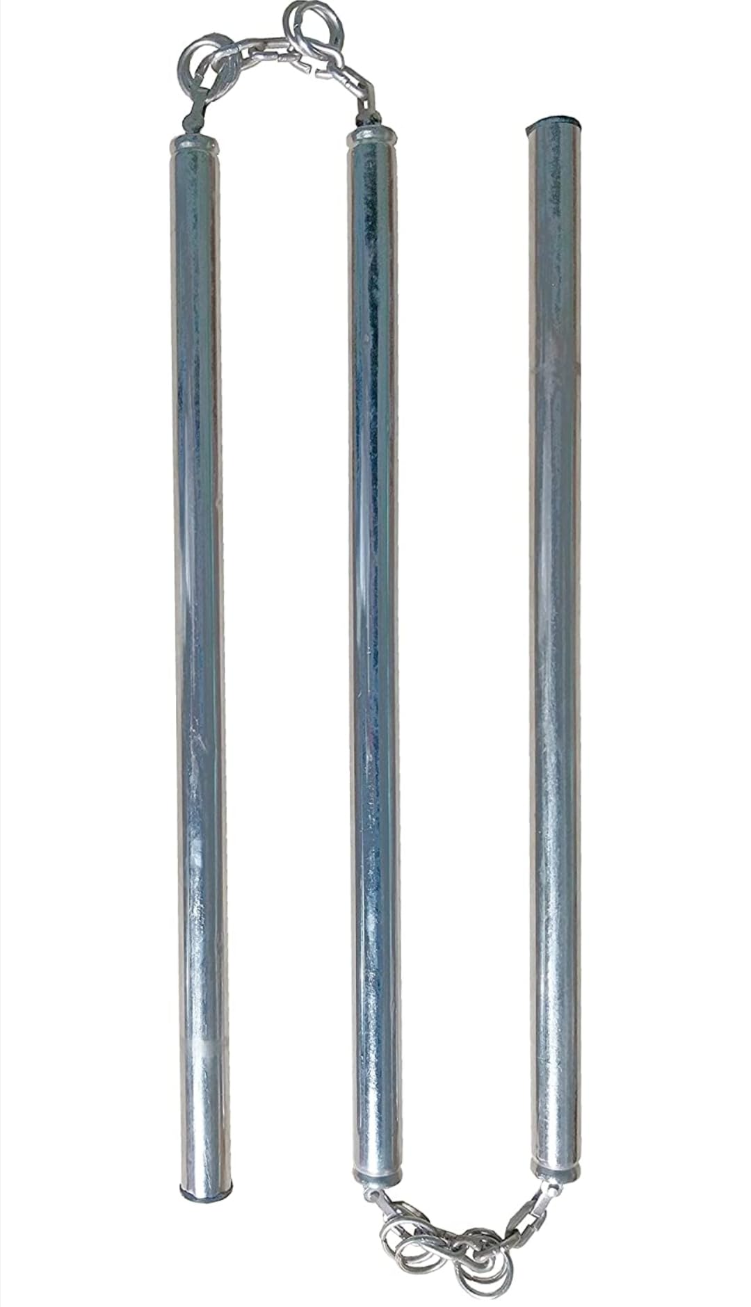 M.N. Traders Martial Arts Triple nunchaku Steel