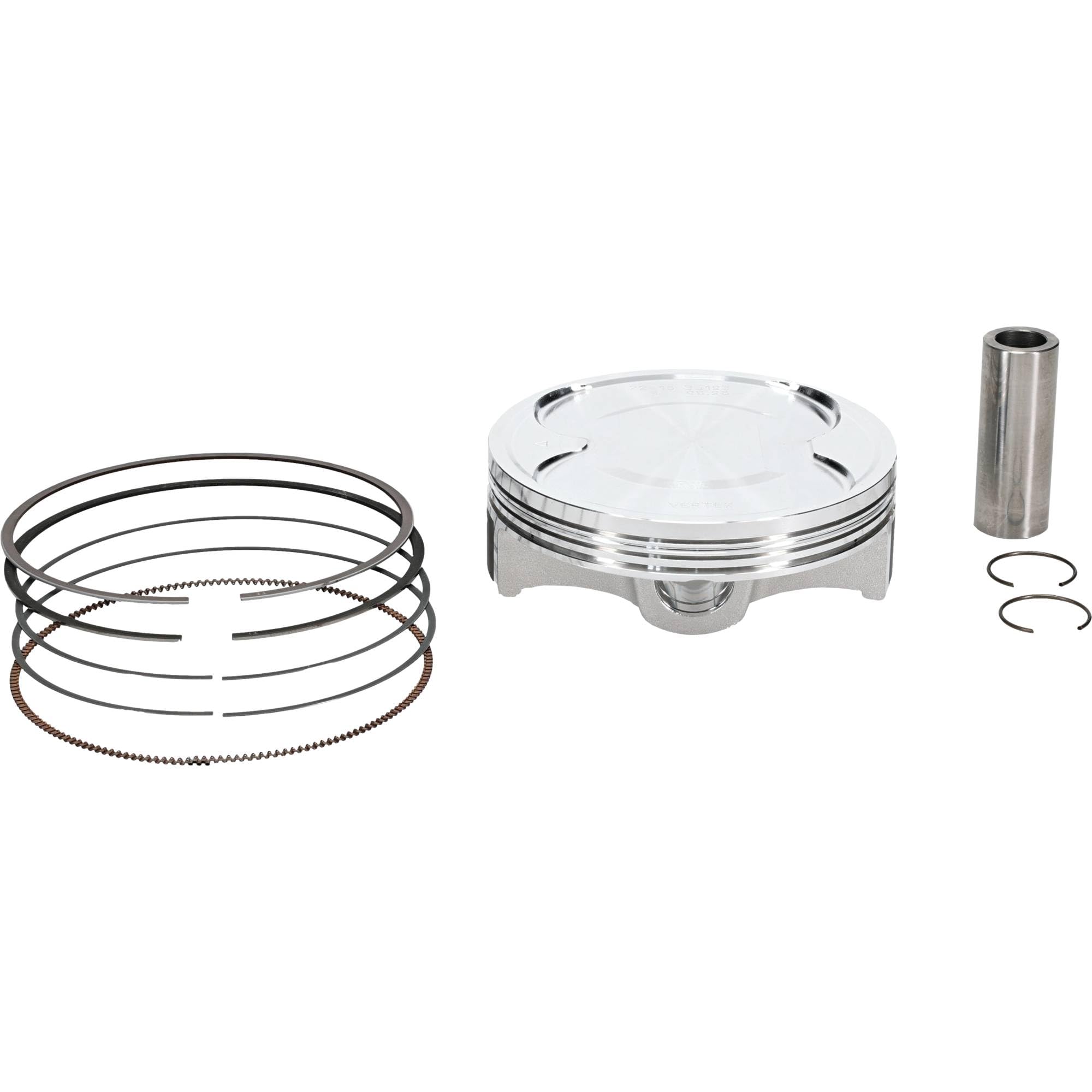 Vertex 24595B - Kit de pistón forjado de gran diámetro compatible con/repuesto para Honda CRF 450 L 2019-20, CRF 450 RL 2021-25, CRF 450 X 2019-25 99 mm de diámetro del cilindro, diámetro del pistón