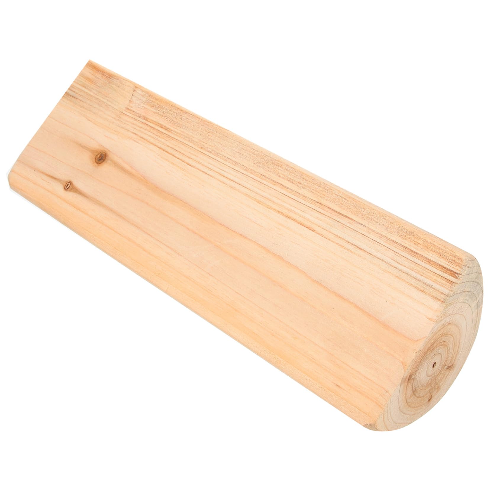 VICASKY Wooden Sauna Pillow for Neck and Shoulder Support Ergonomic Cervical Lumbar Pillow for Sauna Room Handmade Wood