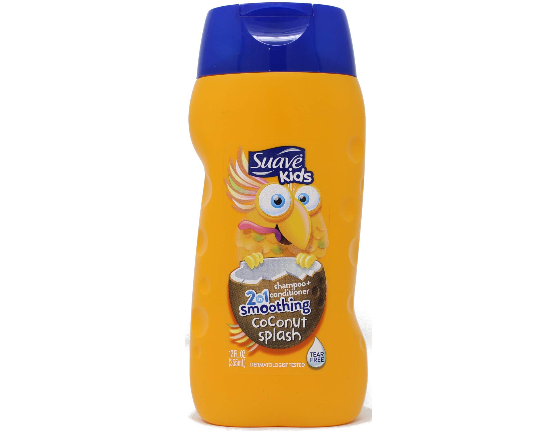 Suave Kids Shampoo 2 in 1 Smoothers Cowabunga Coconut 12 oz.