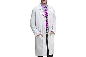 J. Robert Oppenheimer Costume Halloween Scientist Costume for Men White Long Sleeve Lab Coat