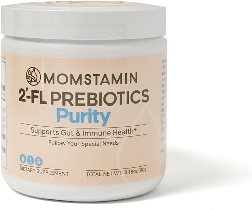 Miniatura 8 de MOMSTAMIN 2'-FL HMO Prebióticos y probióticos para la familia, 1250 mg de leche humana oligosacárido 2'-FL en polvo, 11 cepas patentadas, microbioma