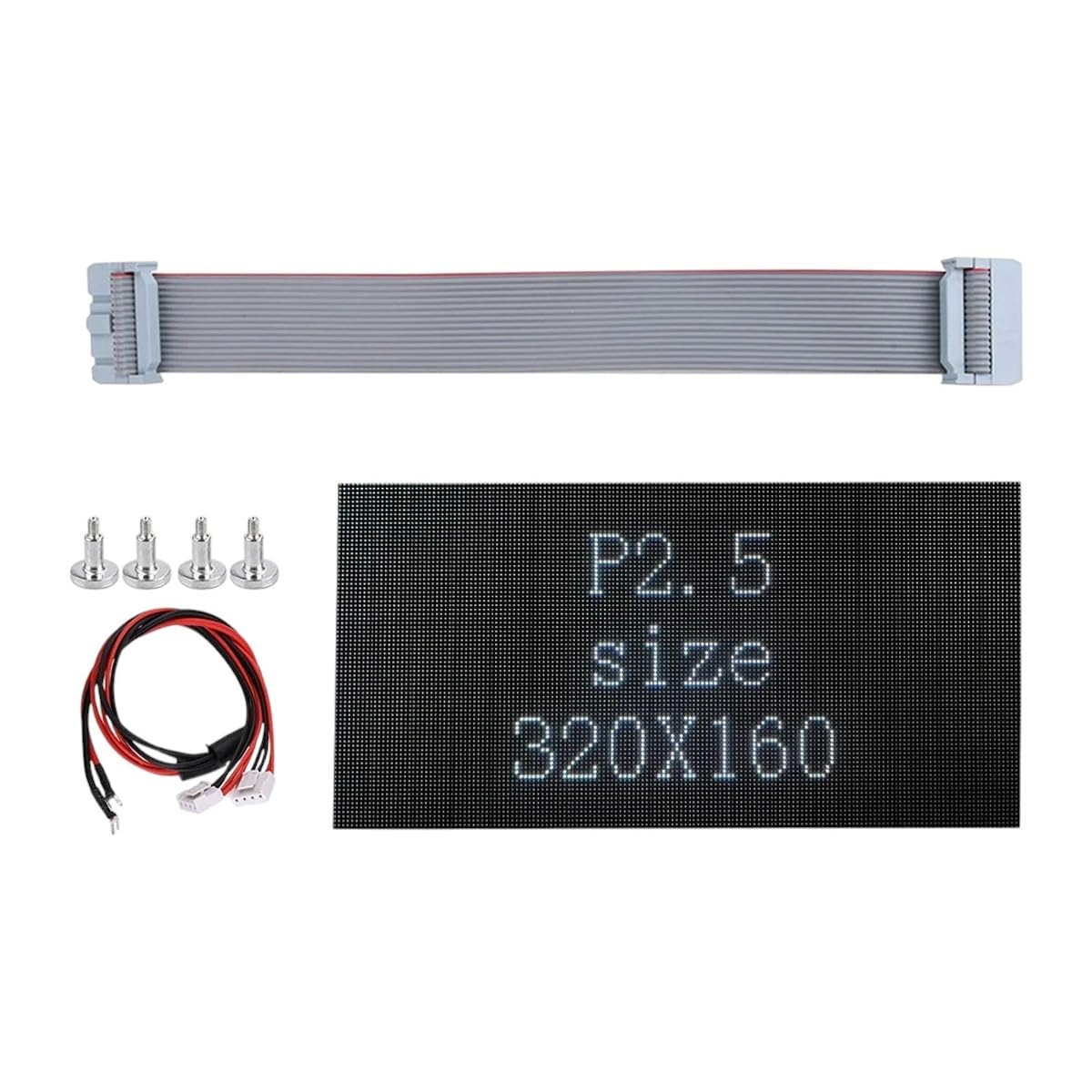 P2.5 Indoor Full Color LED Display Module 128x64 Pirxiels 320mm 160mm SMD2121 32Scan RGB P2.5 LED Panel