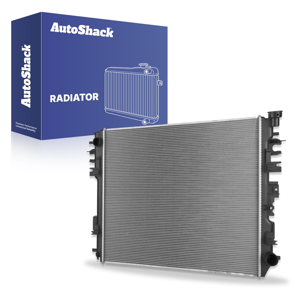AutoShack Radiator 21.94" (557.3 mm) Core Replacement for 2011-2018 Ram 1500 2019-2021 Ram 1500 Classic 2011-2013 Ram 2500 2011-2013 Ram 3500 1-PC