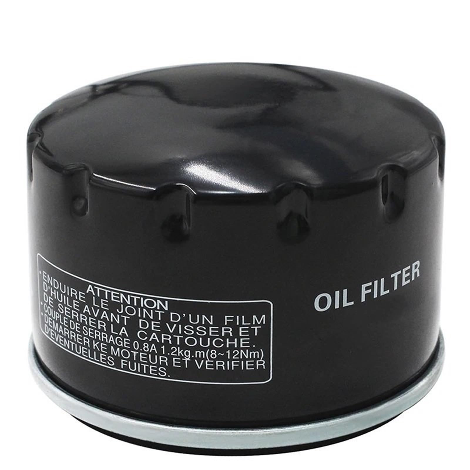 Motocyklowe Filtr 1/2/4/6 szt. Filtr oleju motocyklowego pasuje do BMW F650 700 750 800 K1200 1300 1600 R1200 900 S1000 HP2 4 C600 Filtr oleju(6 pcs)