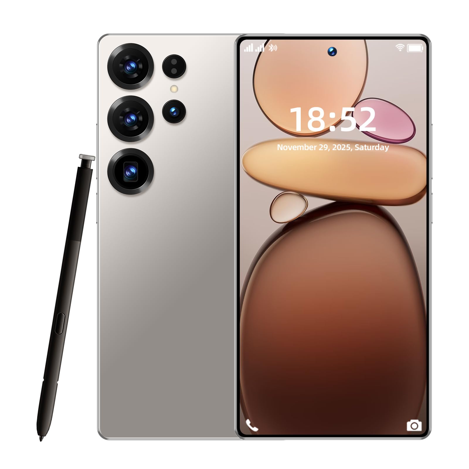 アラジンさま✨　　スマホ Android15 18GB+256GB+2TB Amazon.com: OBXIN S25U Unlocked Cell Phone, Android 15 Phone