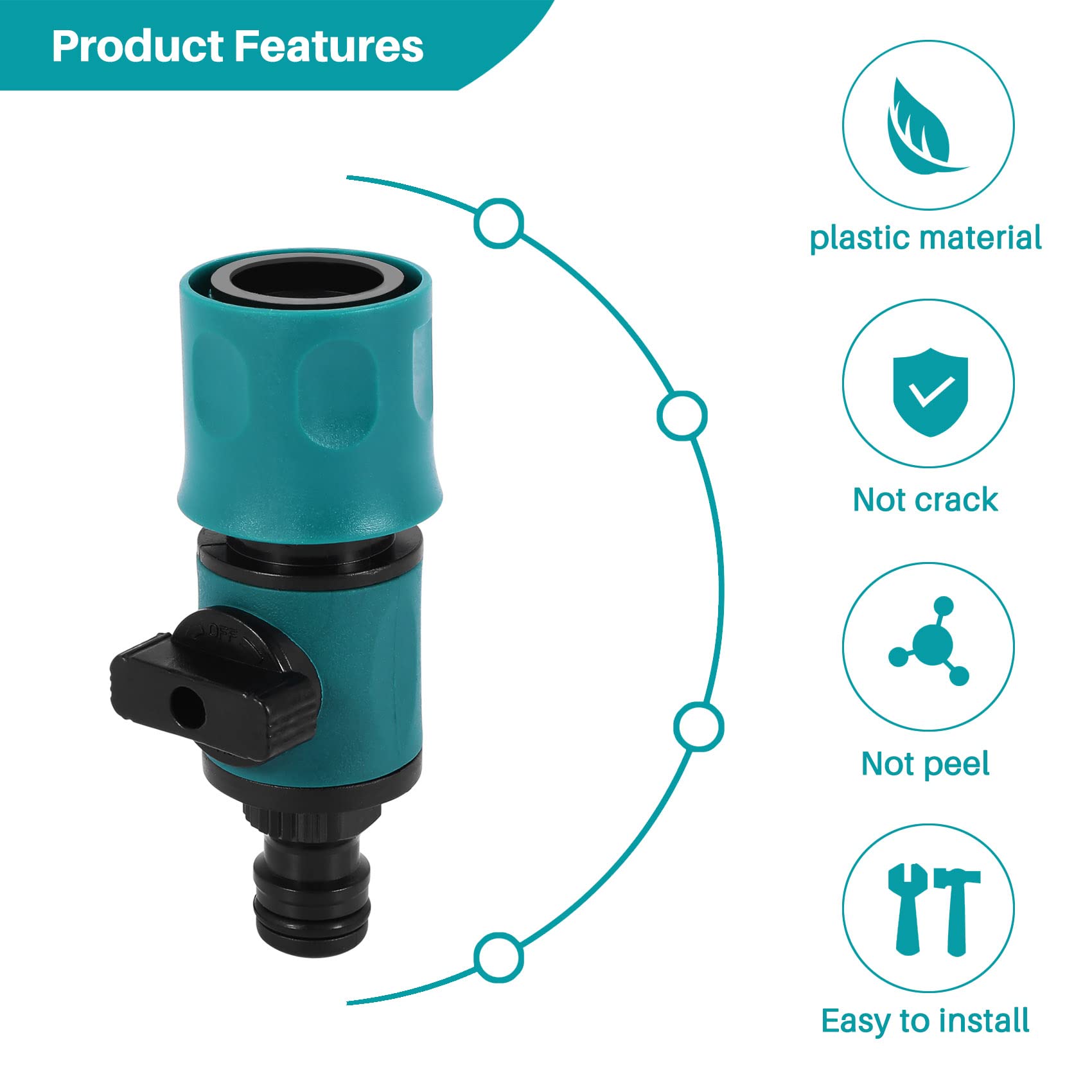 Schlauchverbinder 4mm Manzke Schlauch Verlängerung 5m – Garten à La Carte Gardena Adapter