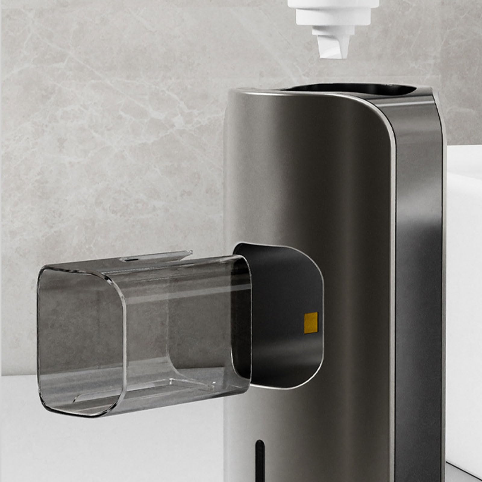 Dispensador de pasta de dientes, exprimidor automático de pasta de dientes para niños y familias, accesorios de baño montados en la pared, soporte para cepillos de dientes, dispensador de pared