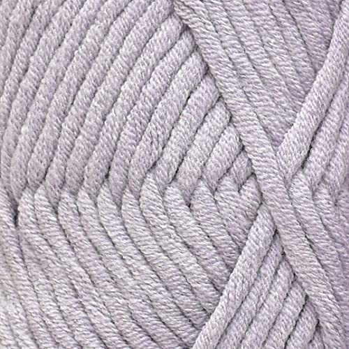 Image of M.G Enterprise Cotton Plus Mild PurpleCrochet Yarn 600 Soft Wool Thread for Hand Knitting, DIY Art & Craft