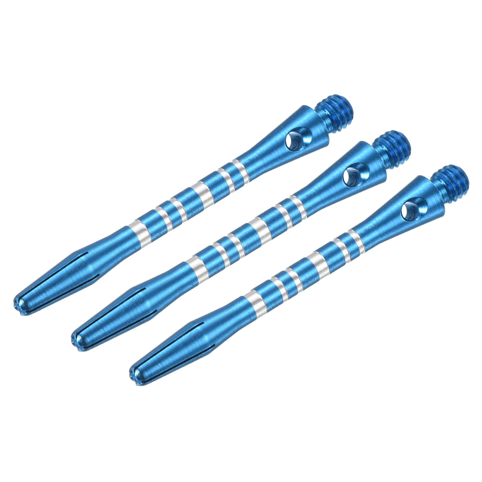 PATIKIL 45mm Aluminum Dart Shafts, Medium 2BA Thread Dart Stems Dart Accessories Throwing Fitting for Steel Tip