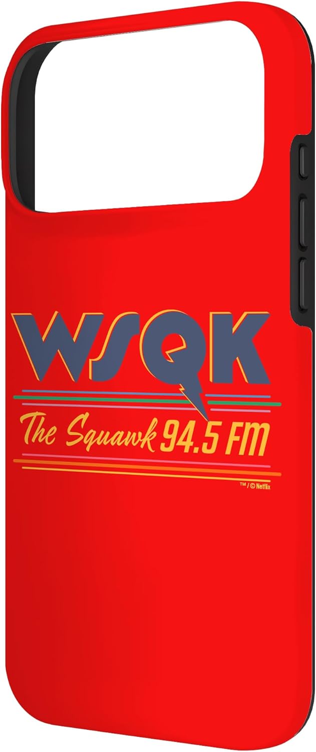 Stranger Things S5V1 WSQK The Squawk Officially Licensed Case for iPhone 17 Pro Max