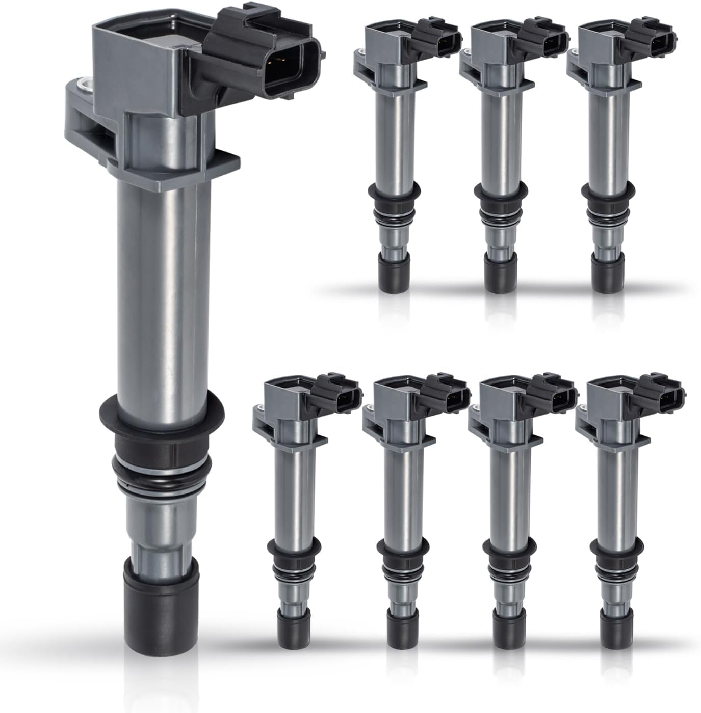 Set of 8 Ignition Coil Packs for UF270 Compatible with Dodge Ram 1500 4.7 Jeep Mitsubishi Dakota Durango Commander Grand Cherokee Raider 4.7L V8