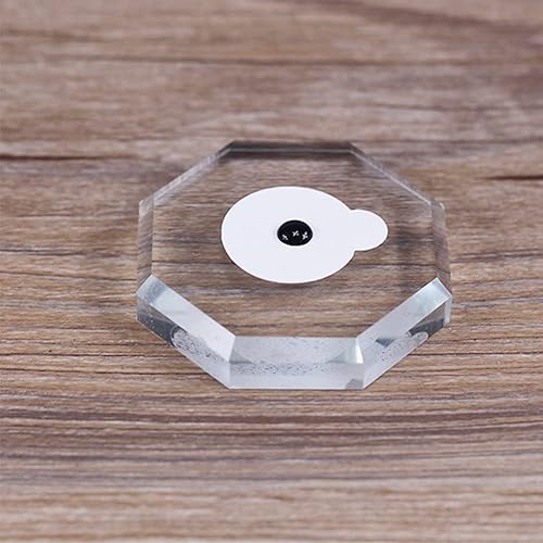 Miniatura 5 de AKOAK 108 piezas de 2.0 in desechables extensión de pestañas pegamento pegamento adhesivo palet pegatinas almohadillas