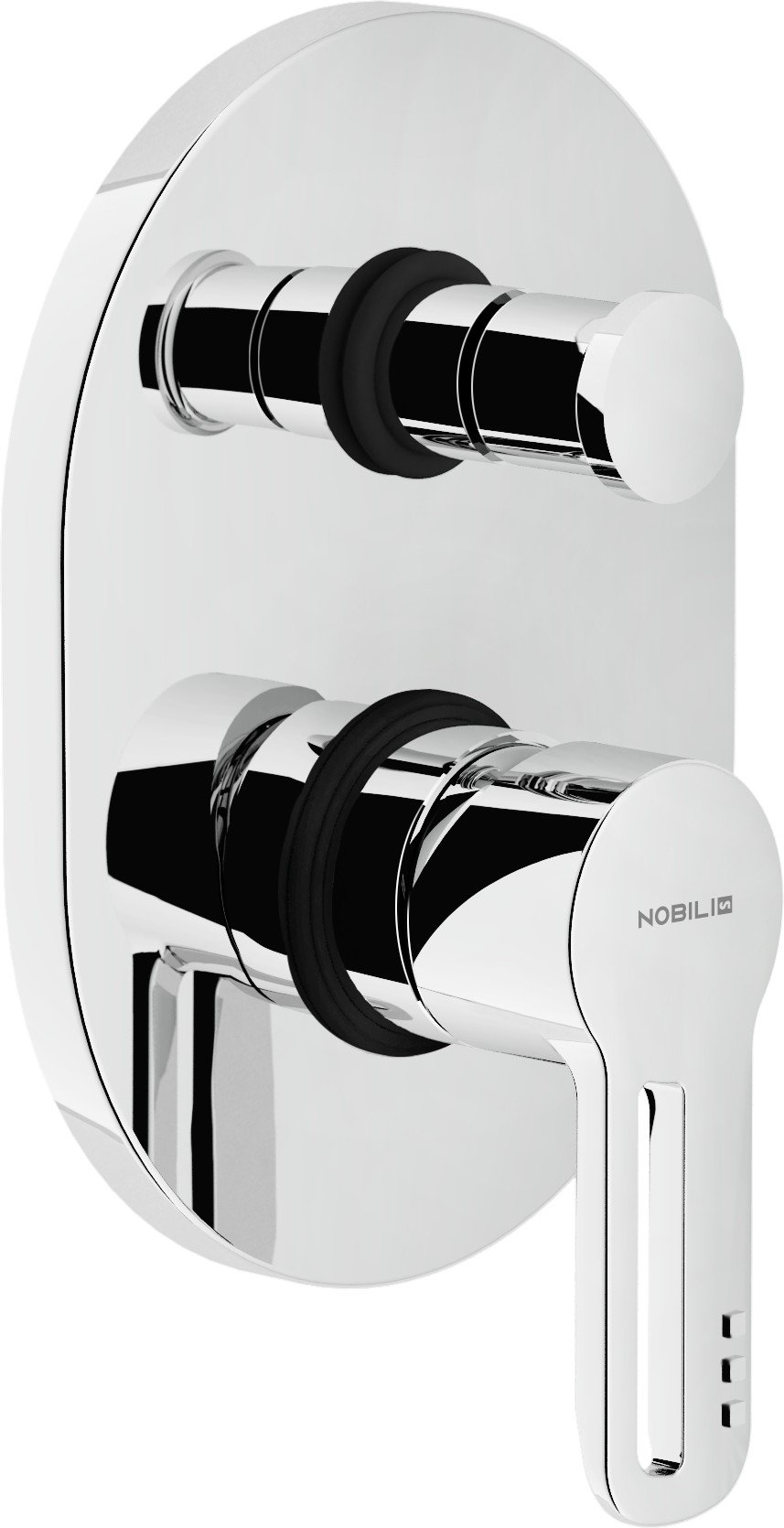 Nobili Rubinetterie RD00100CR Miscelatore da Incasso per Vasca o Doccia
