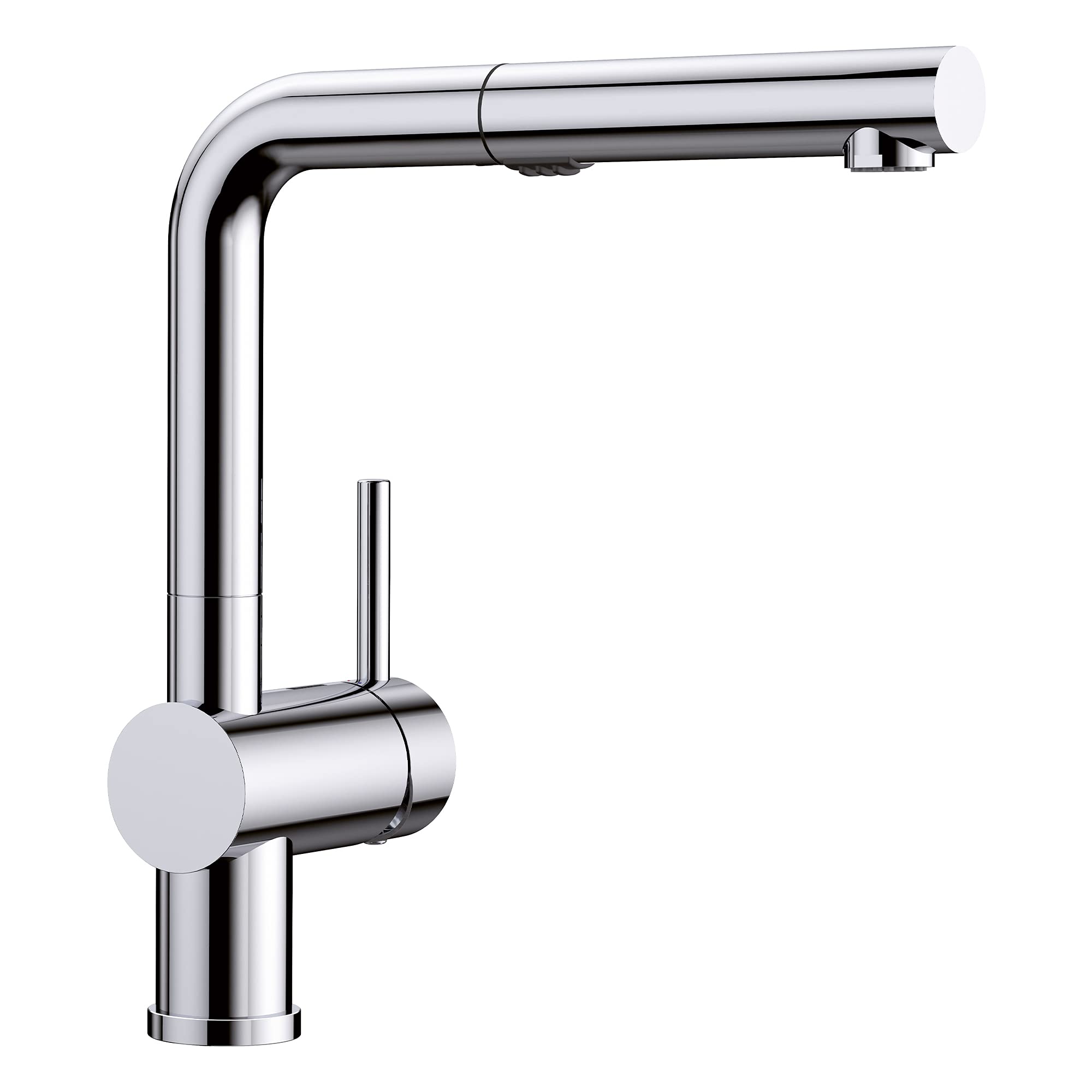 BLANCO 526365 Linus Low-Arc Pull-Out Dual Spray Kitchen Faucet