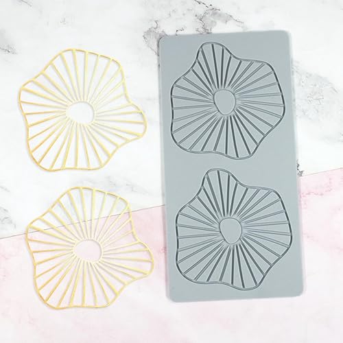 Miniatura 6 de Molde de encaje de silicona Love para tartas, tapete de impresión de fondant, tapete de encaje con patrón de corazón para decoración de tartas, día