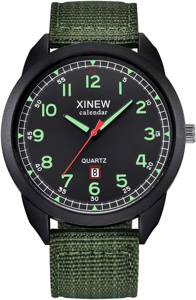 Quartz Nylon Quartz Men's Wrist Waterproof Analog Watch Date Watches Men's Watch Watch Jewelry for Father Valentine's Day Easter