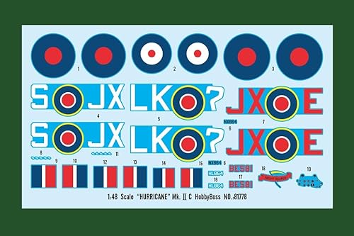 Miniatura 2 de Hobbyboss 1:48 Huracán Mk.II C