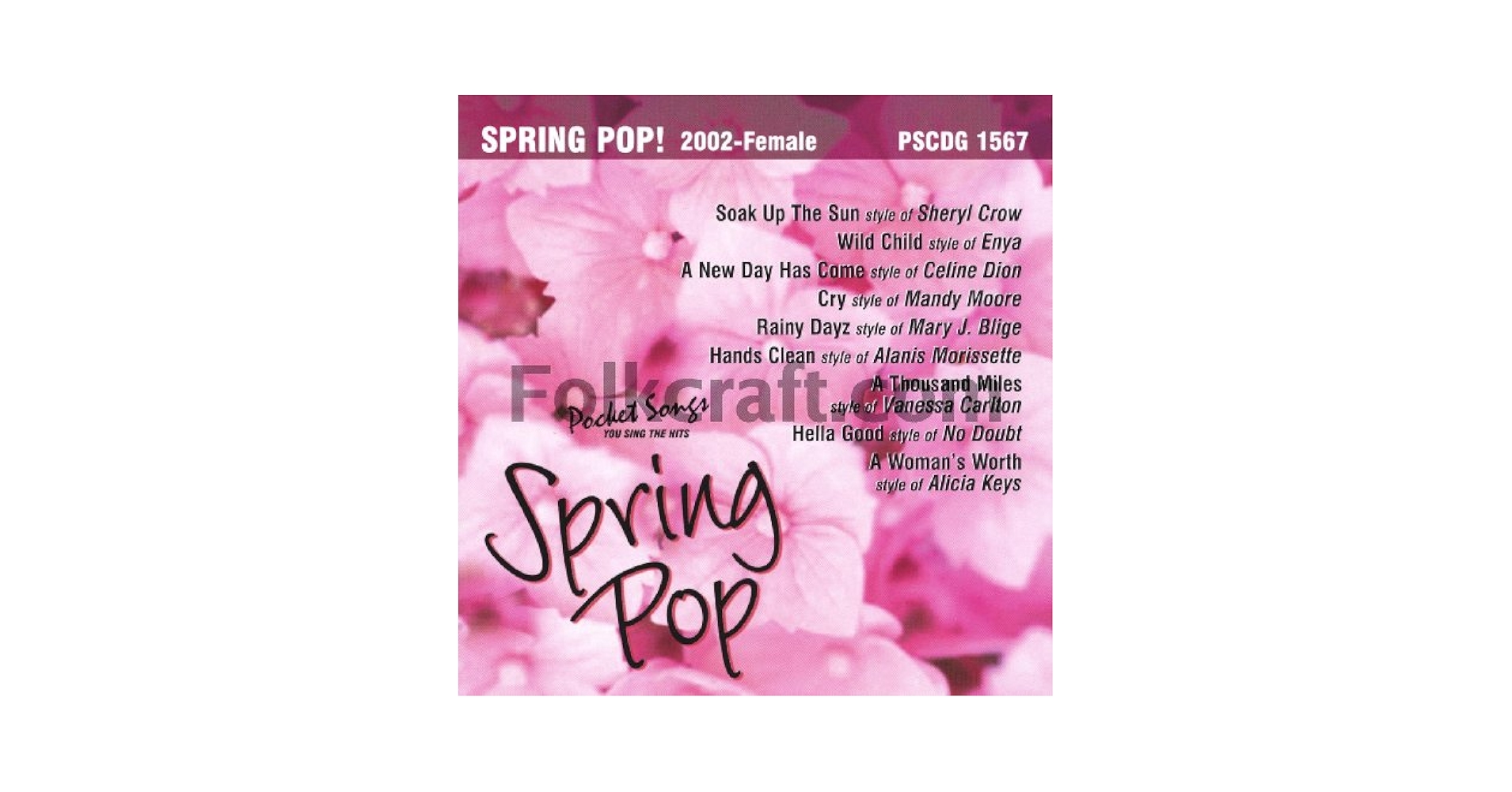 Spring Pop 2002 Female - Karaoke: Spring Pop 2002 Female