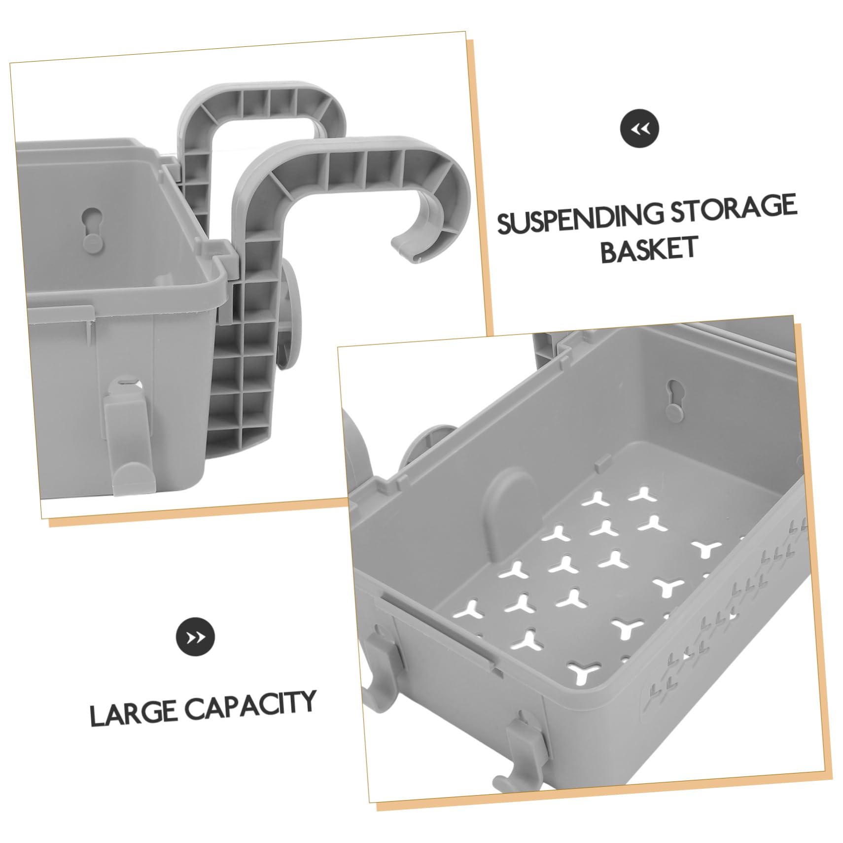 Cesta Pp Almacenamiento de Piscina para Colgante Borde