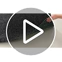 Césped artificial drenante para terrazas que evita charcos Carpeto Rugs gris 7