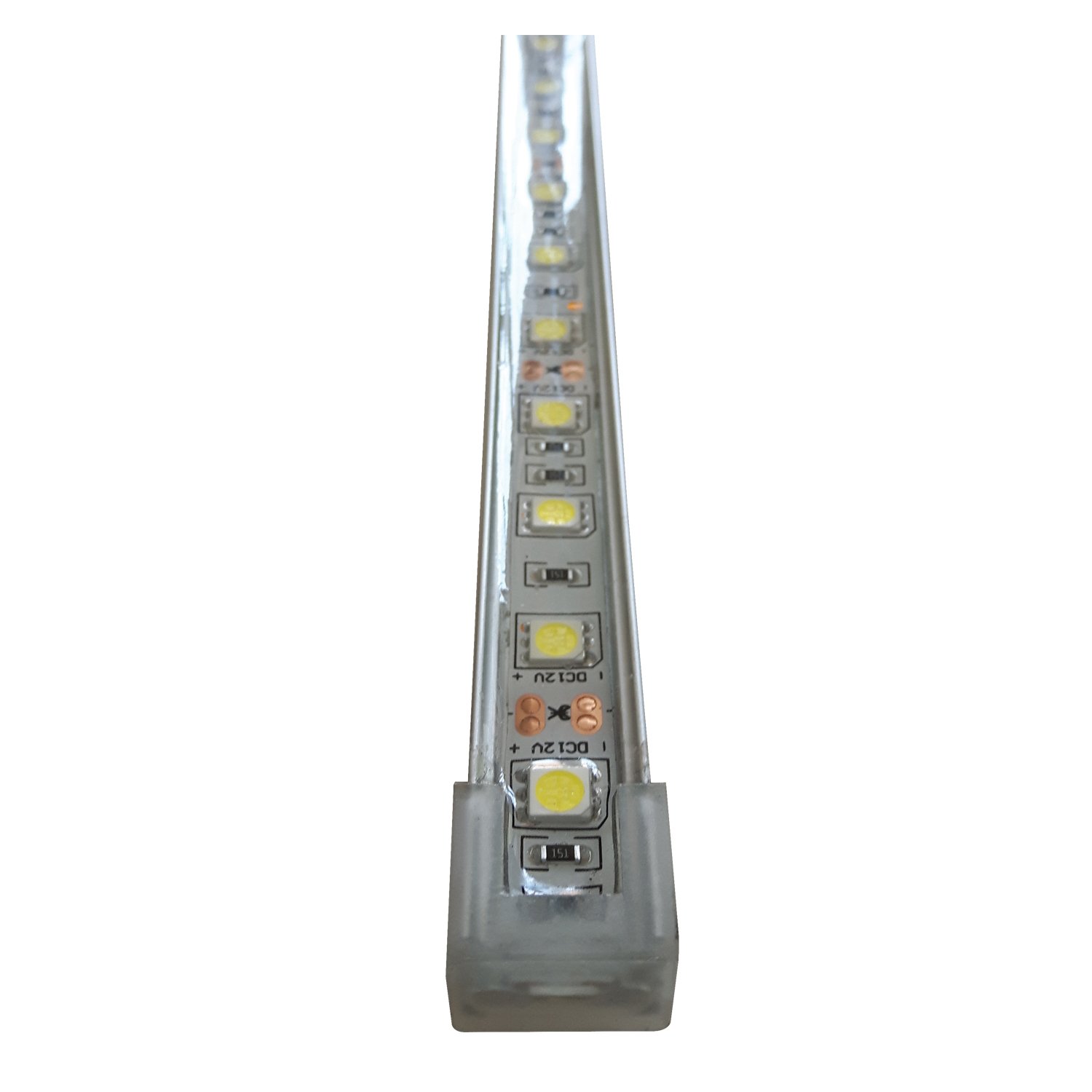Köhko Barre d'éclairage LED étanche 60 cm pour Cascade Alberta (15-150 cm)