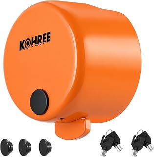 Kohree Trailer Coupler Lock for 2-5/16", 2", Anti Theft Tongue Lock