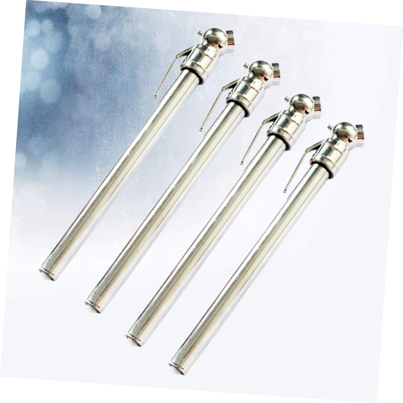 4pcs Car Tire Pressure Pen Gauge Digital Tire Pressure Pencil for Vehicle Gauge Alloy Connection Durability