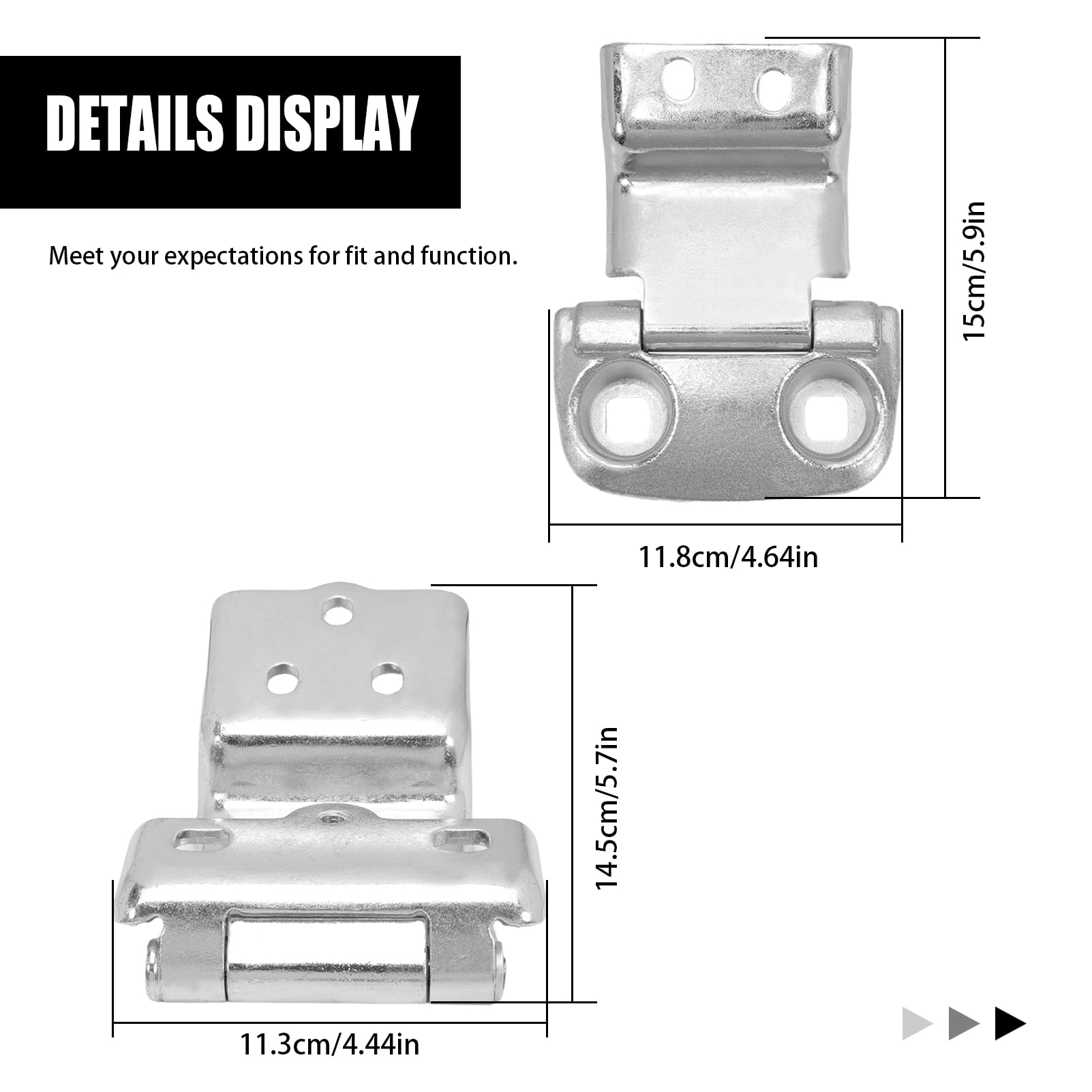 Hecktür Scharnier für Fiat Ducato 250 Citroen Jumper Peugeot Boxer 2006-on 180 Grad Türscharnier ersetzt 1388883080 1373902080